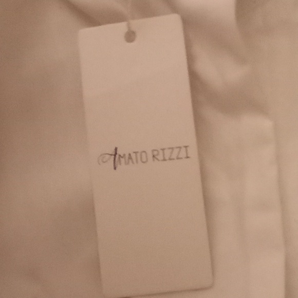 NEW AMATO RIZZI Beachy Cruise Vacation Travel One Size White color HCS - Picture 14 of 15